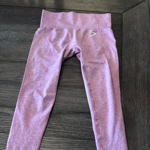 Pink Gymshark vital seamless leggings